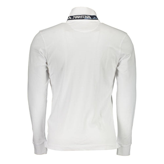 White Cotton Polo Shirt