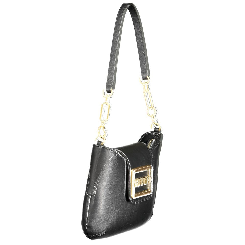 Nero Polyurethane Women's Bag with Versatile Design