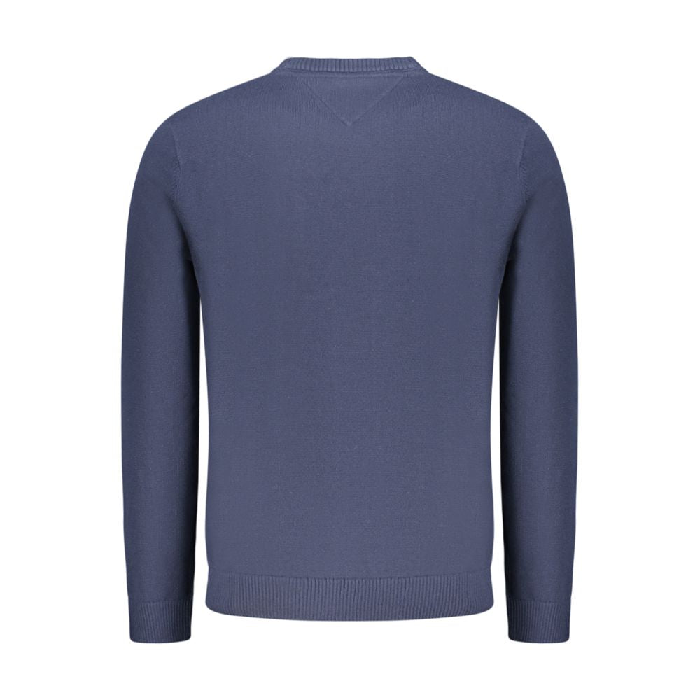 Blue Polyester Men's Sweater