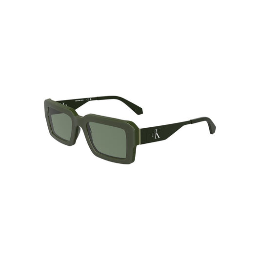 Green Acetate Women Sunglasses
