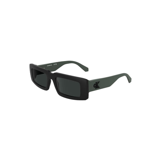 Black Bio-Based Fabric Men Sunglasses
