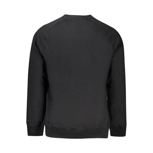 Black Cotton Sweatshirt