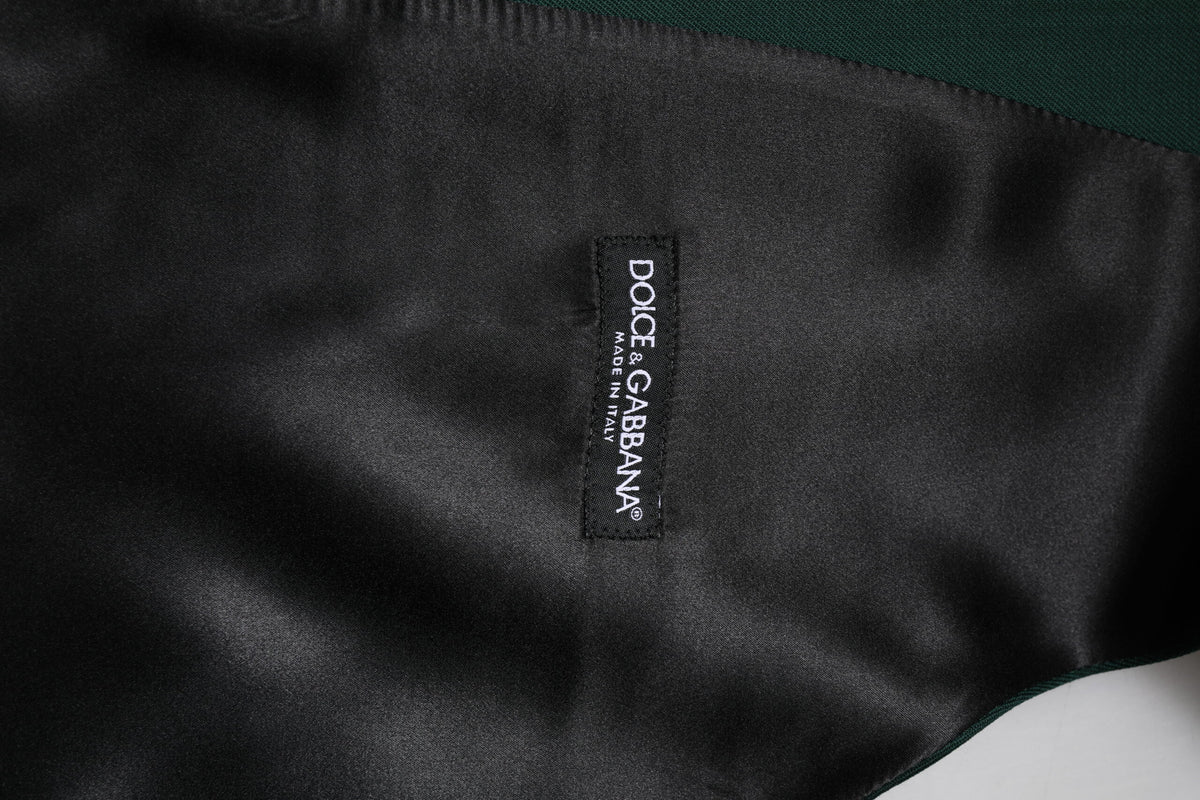 Green Wool Dress Formal Men Waistcoat Vest