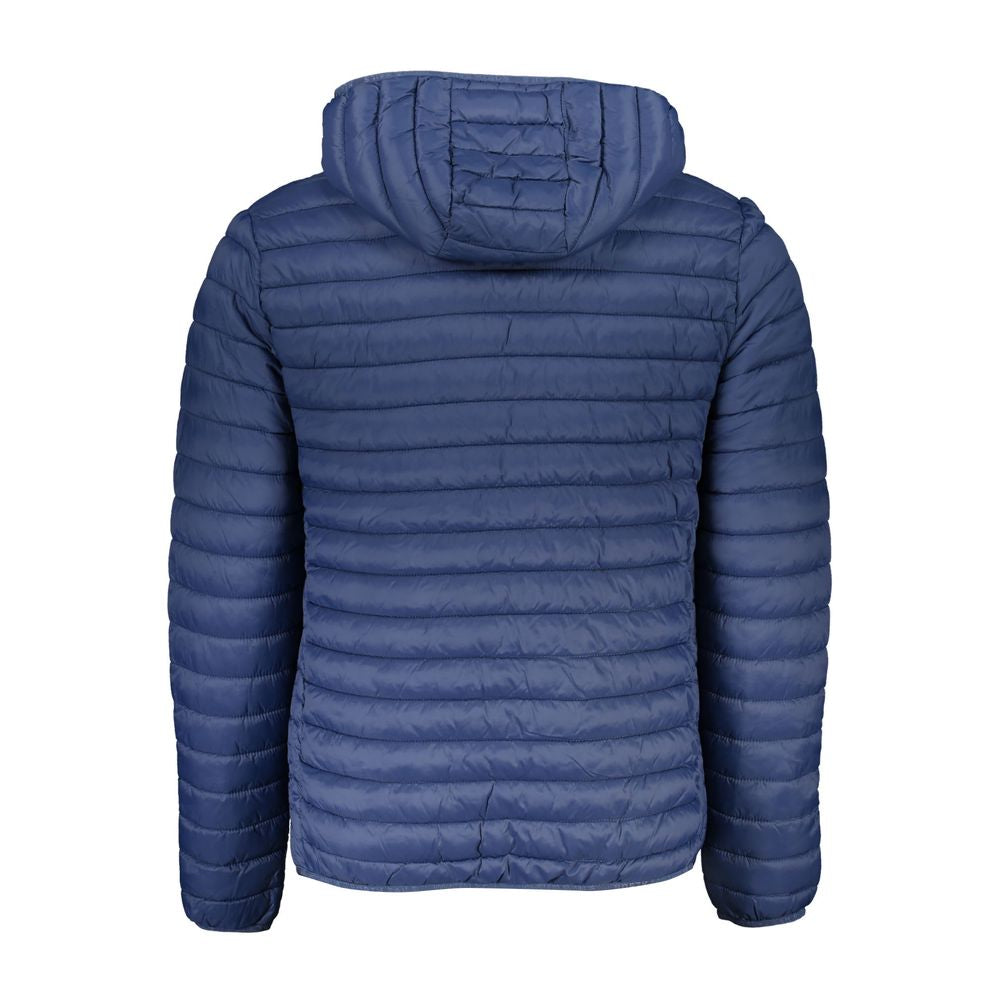 Blu Poliammide Man Jacket
