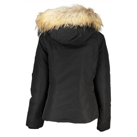 Black Cotton Women's Jacket