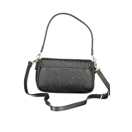 Black Polyethylene Women Handbag