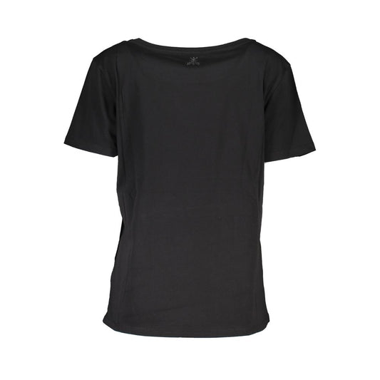 Black Cotton T-Shirt