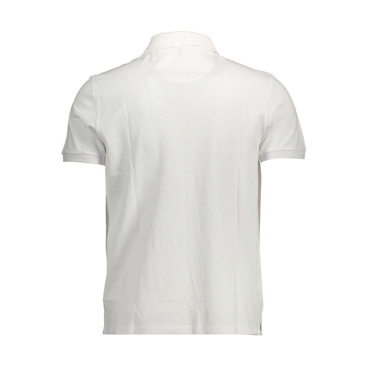 White Cotton Polo Shirt