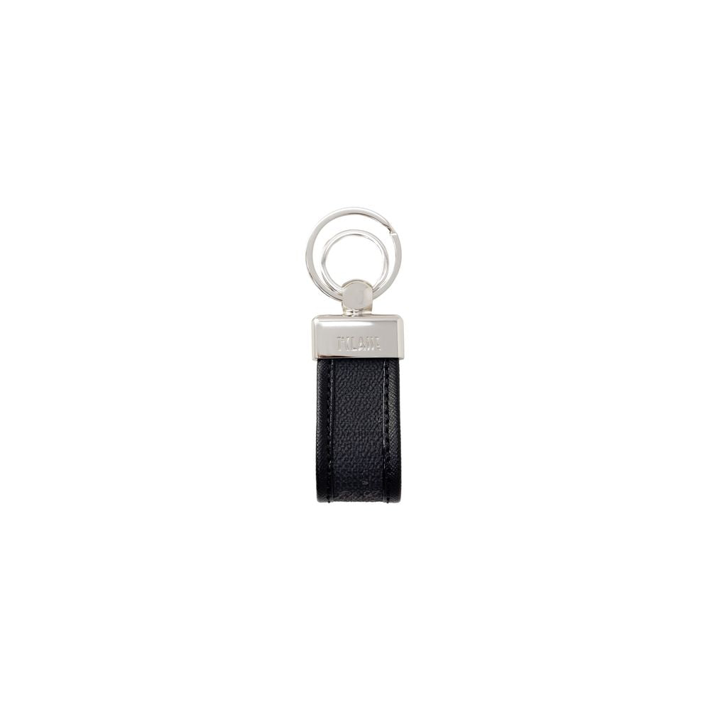 Black Leather Keychain
