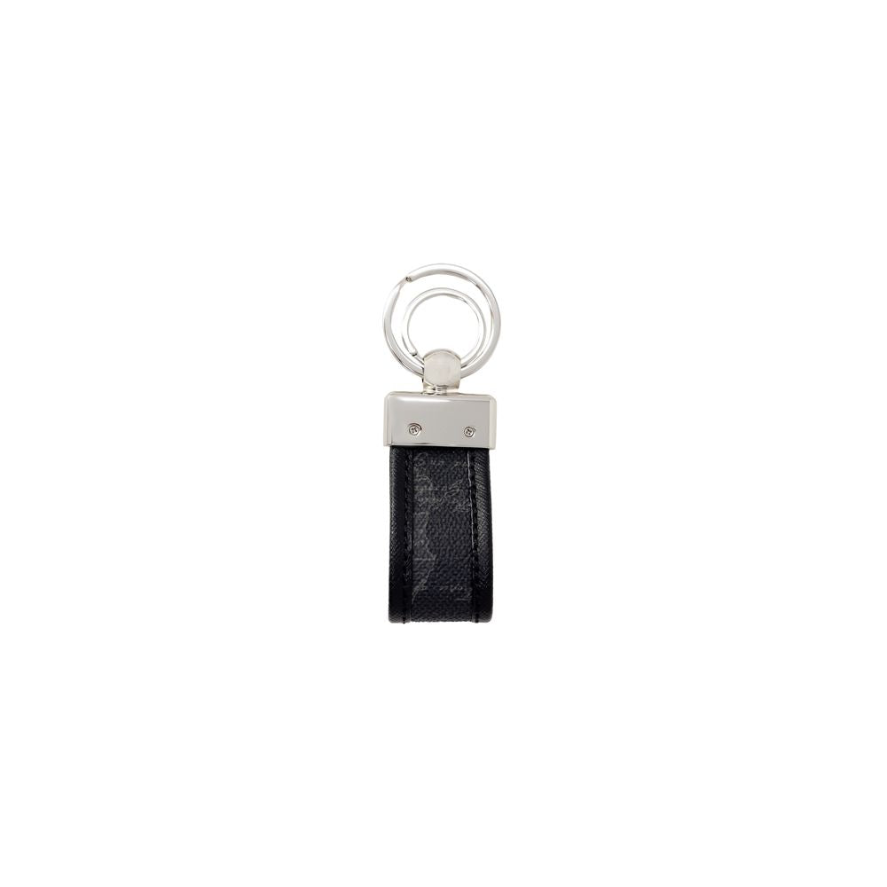 Black Leather Keychain