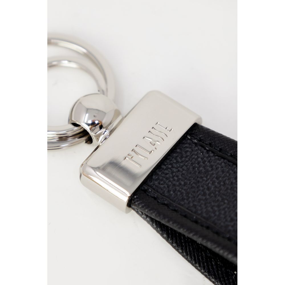 Black Leather Keychain