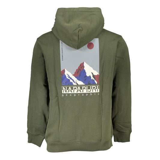 Green Cotton Sweatshirt