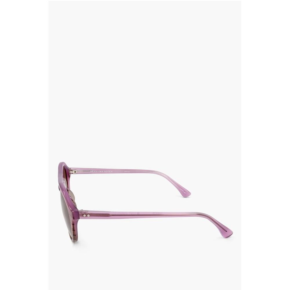 DRIES VAN NOTEN Aviator Sunglasses with Patterned Frame