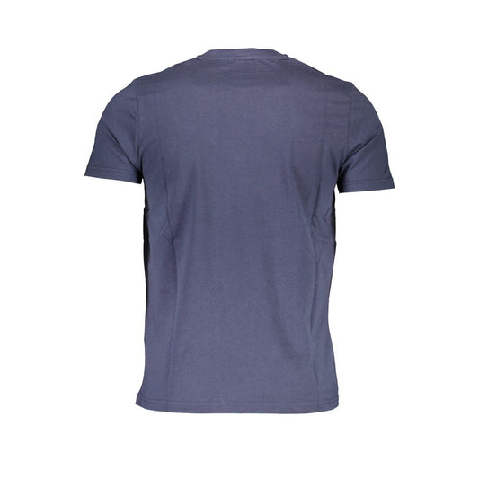 Blu Cotton Men T-Shirt