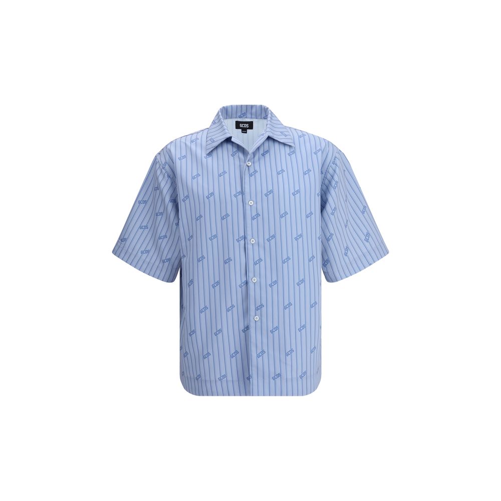 Pinstripe Bowling Shirt