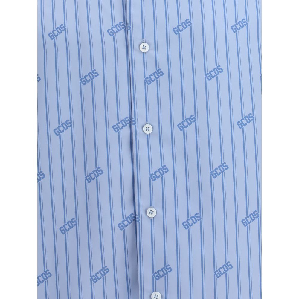 Pinstripe Bowling Shirt