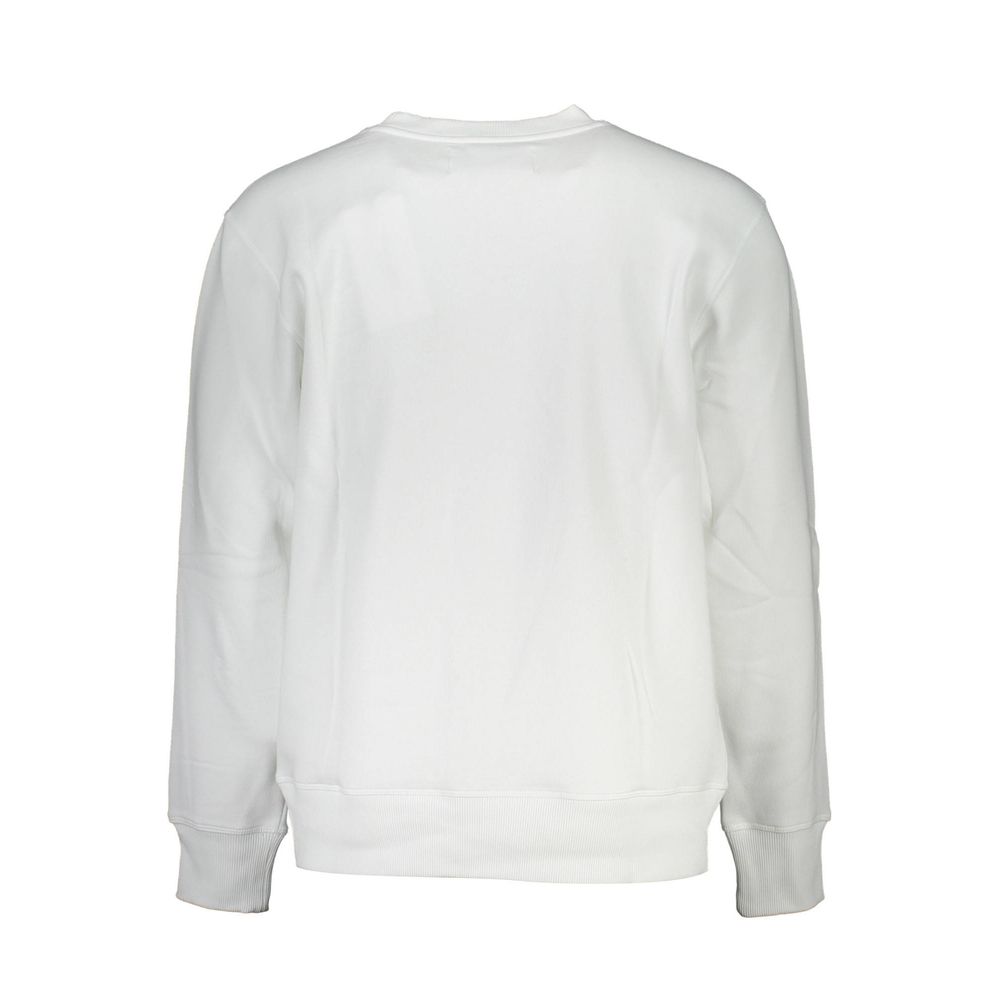 White Cotton Men Sweater