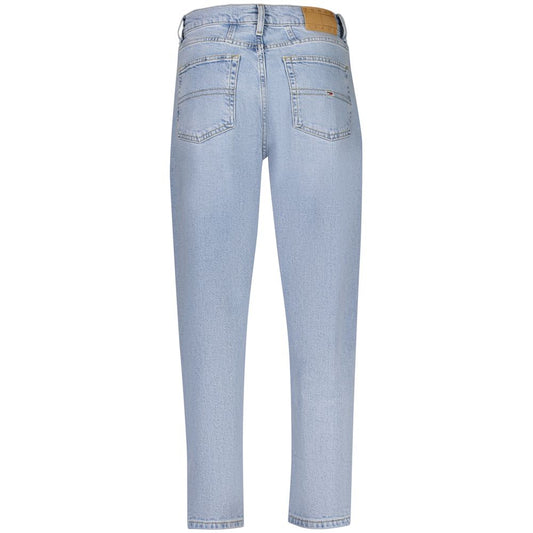 Blue Cotton Women Jeans