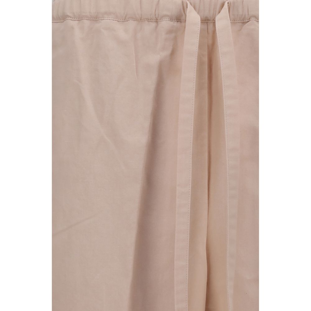 Cotton cropped pants