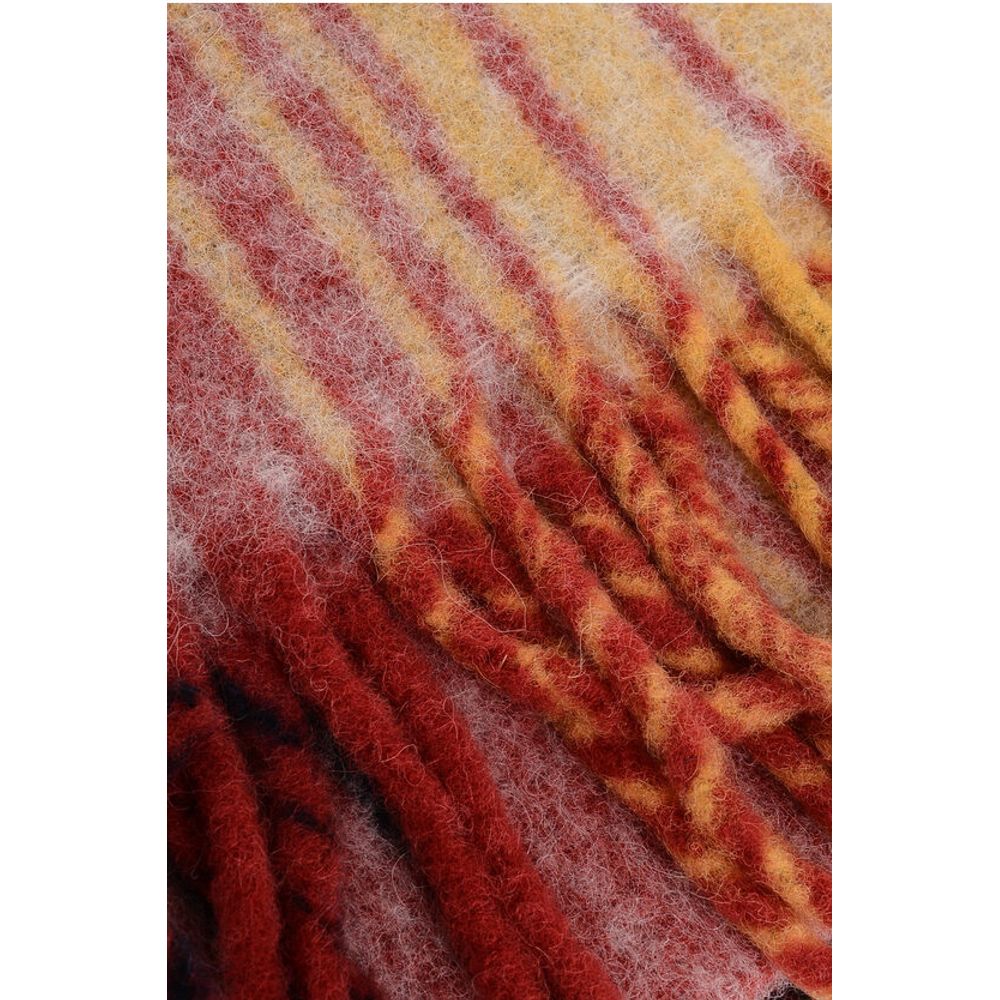 Alpaca Blend FIRNY Scarf with Embroidered Logo