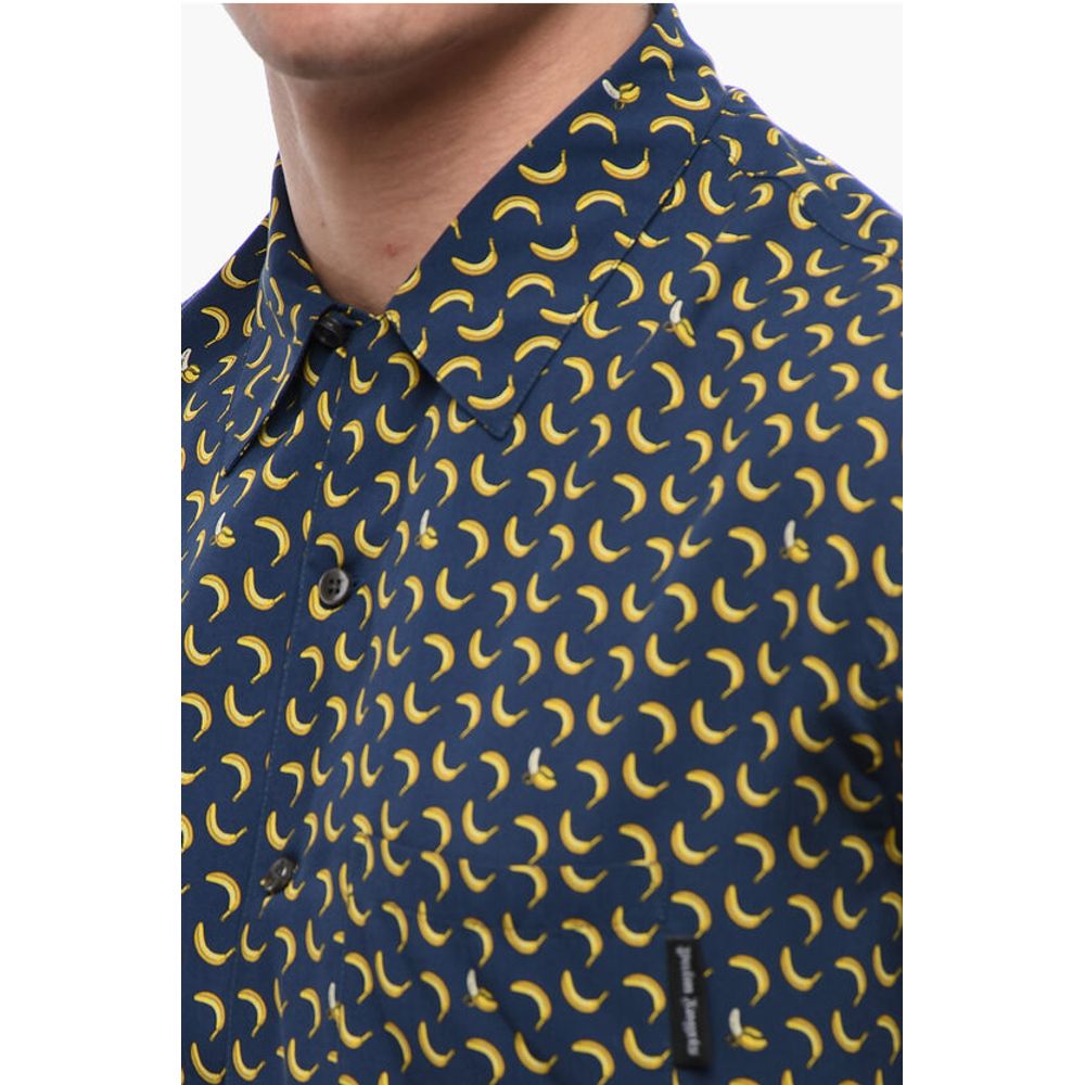 Breast-pocketed BANANA Bowling Shirt