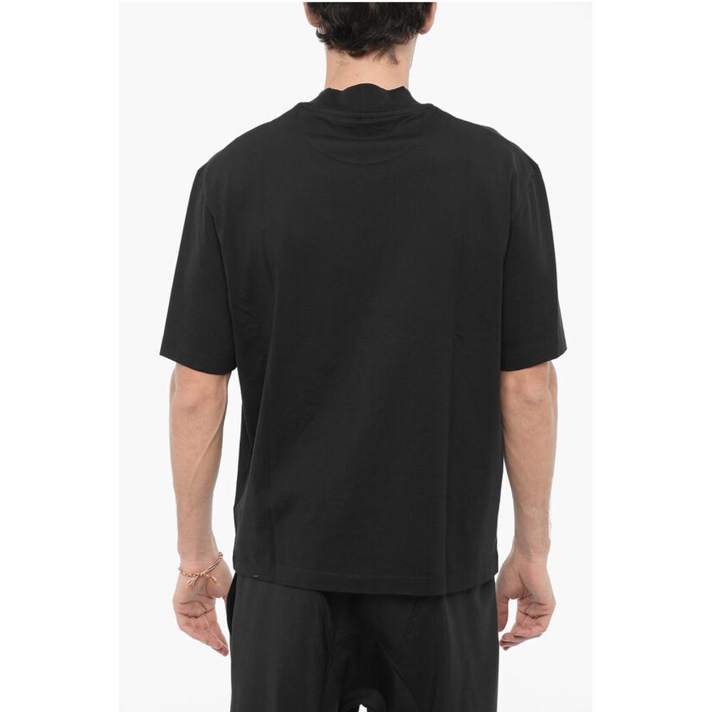 Slim Fit Crew-neck T-shirt with Studs