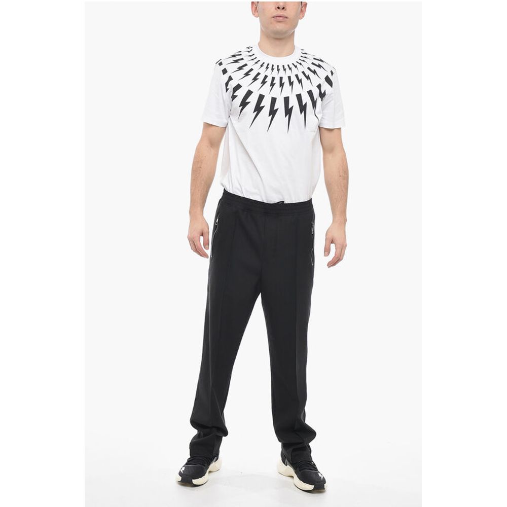 Loose Fit LOUIS Pants with Elastic Waistband
