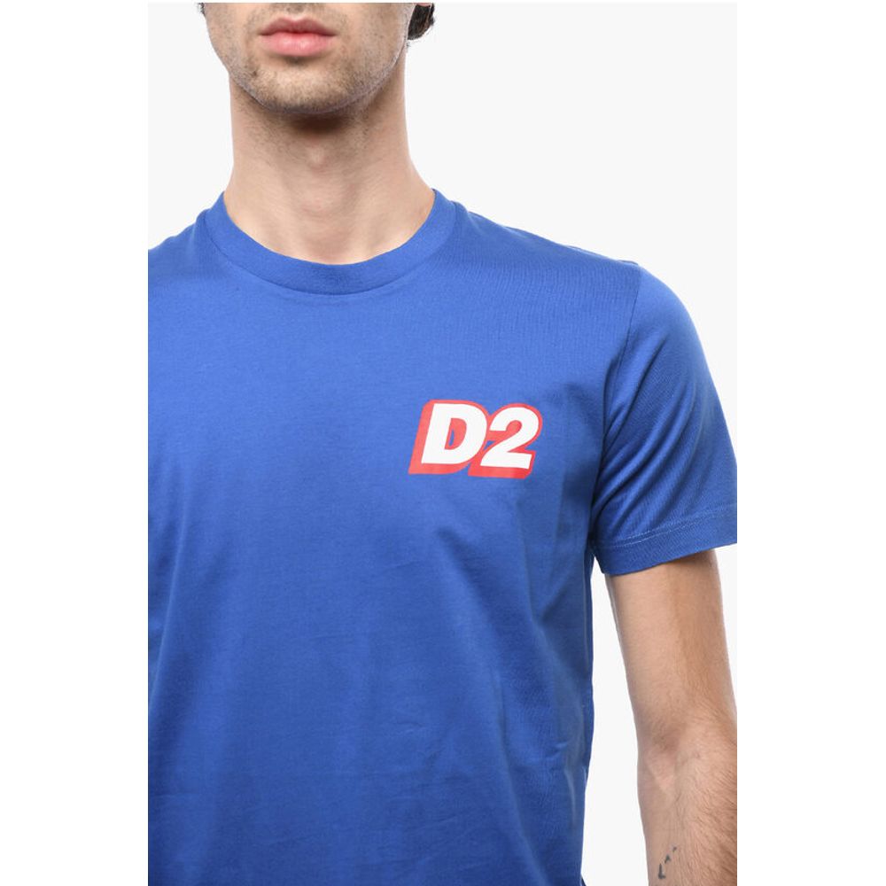 Plain T-shirt with D2 Print