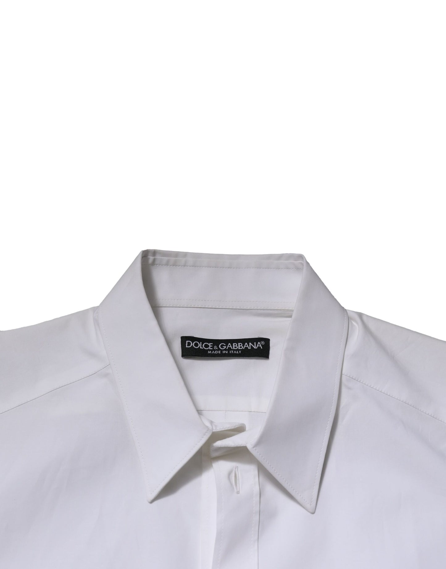 White Cotton Long Sleeves Dress Formal Shirt