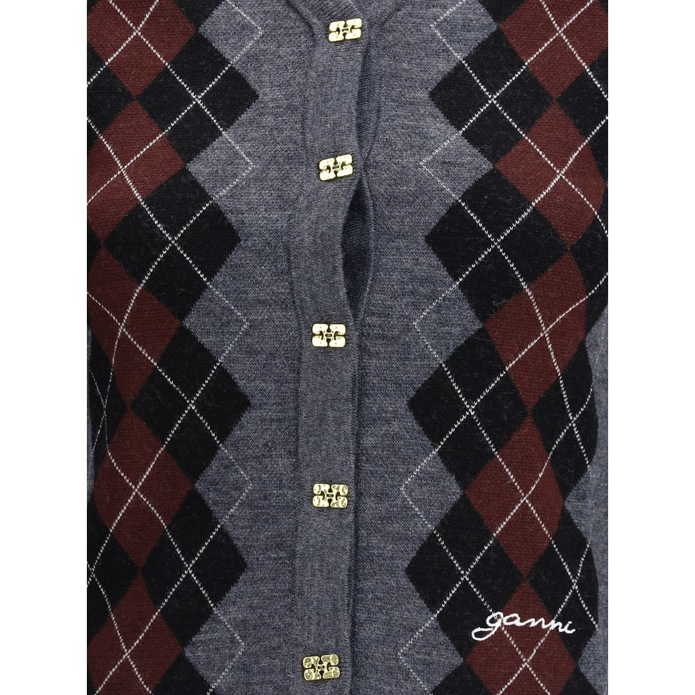 Check Cardigan