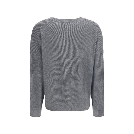 Gray Cotton Sweatshirt