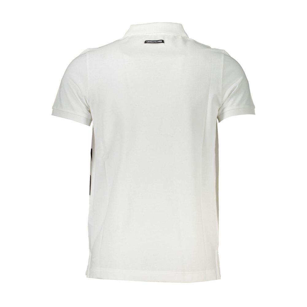 White Cotton Polo Shirt