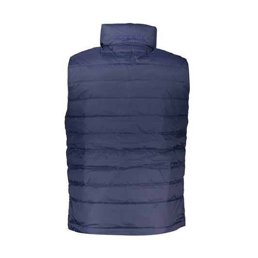 Blu Poliammide Men Vest