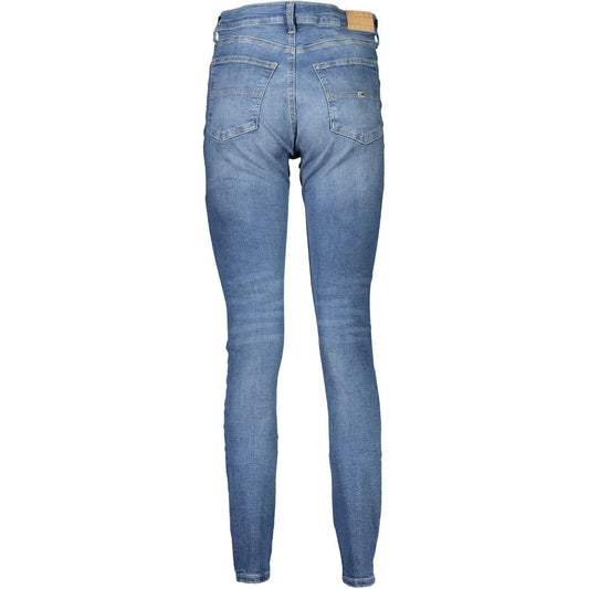Blue Cotton Jeans & Pant