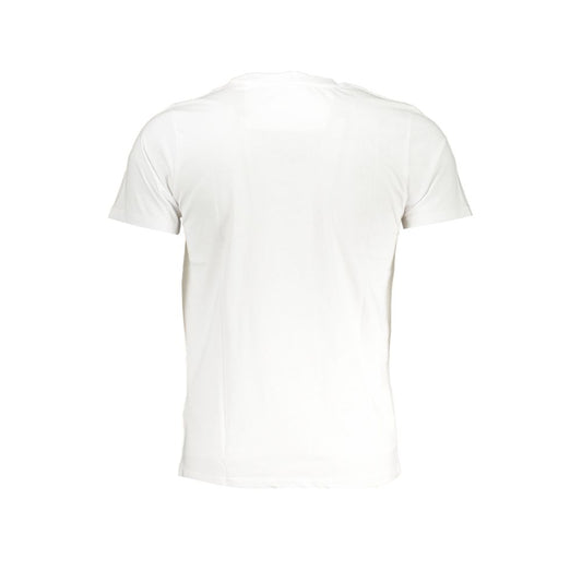 White Cotton Men's T-Shirt