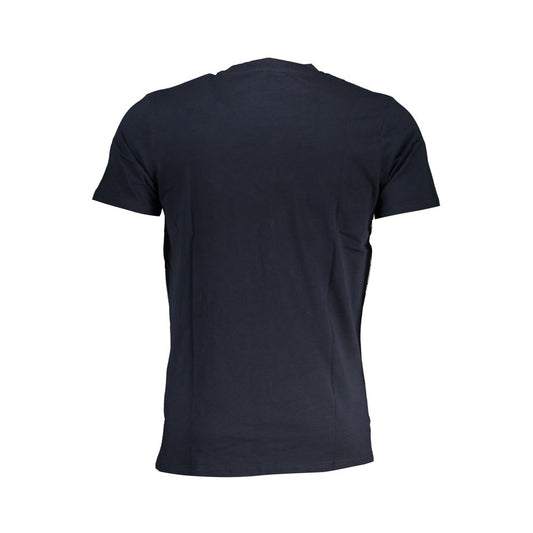 Blu Cotton Men T-Shirt
