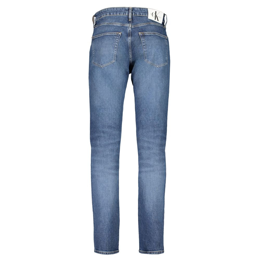 Blue Cotton Jeans Denim