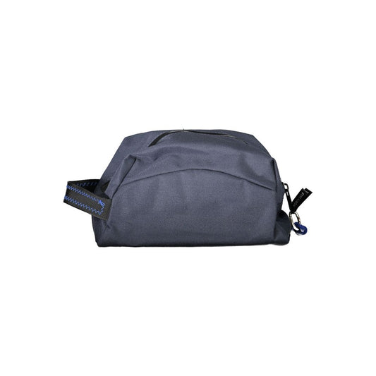 Blue Polyester Toiletry Bag
