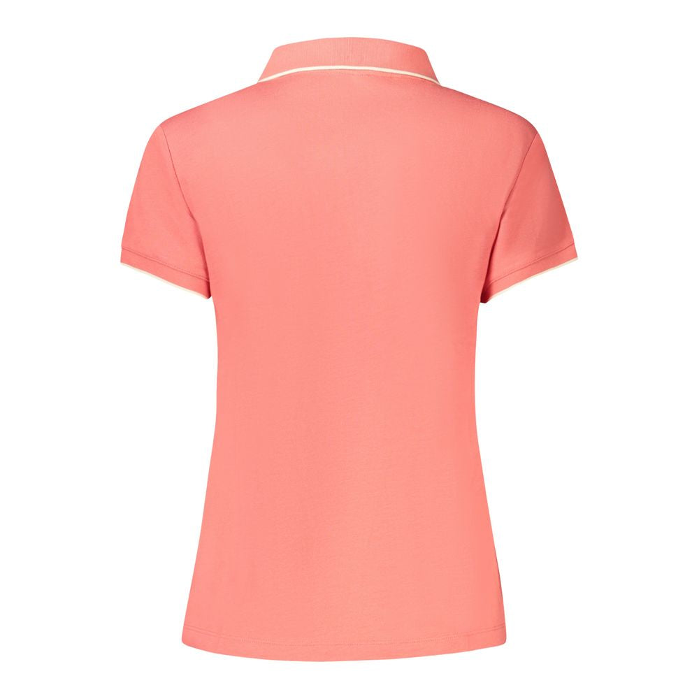 Pink Cotton Polo Shirt