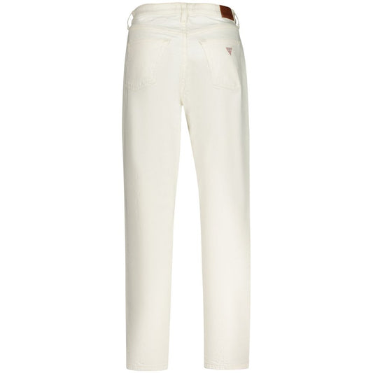 White Cotton Women's Jeans