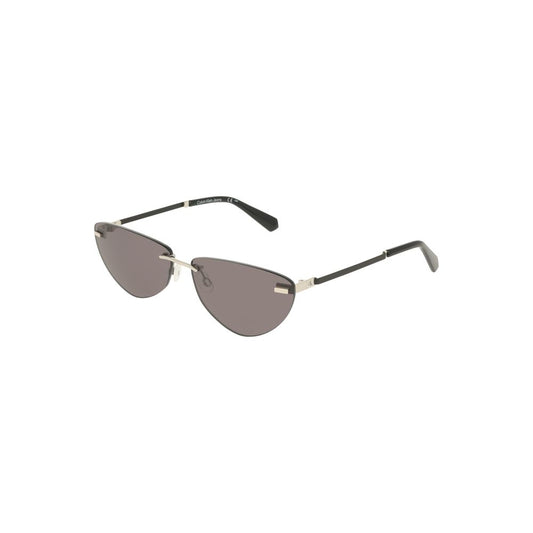 Black Metal Women Sunglass