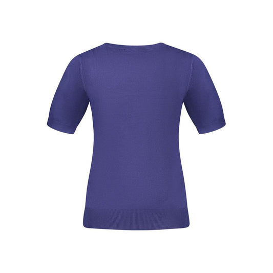 Blu Viscosa Woman Sweater