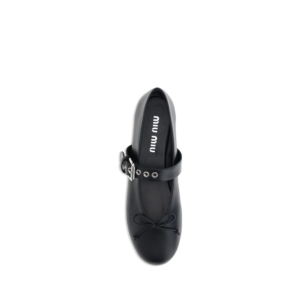Leather Ballerinas