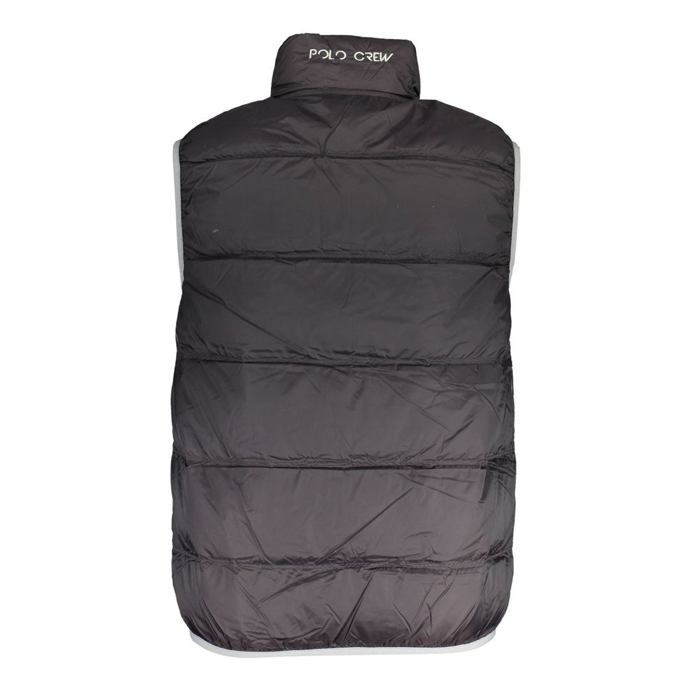 Nero Poliammide Mens Vest