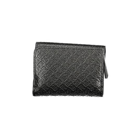 Black Polyethylene Women Wallet