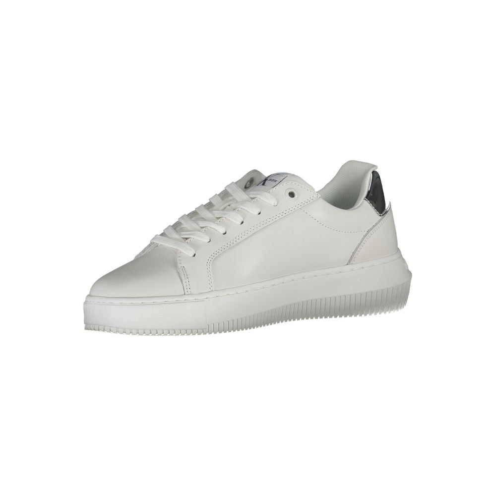 Bianco Leather Women Sneaker