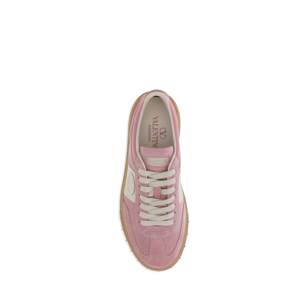 Multicolor Calf Leather Bos Taurus Low Top Sneakers