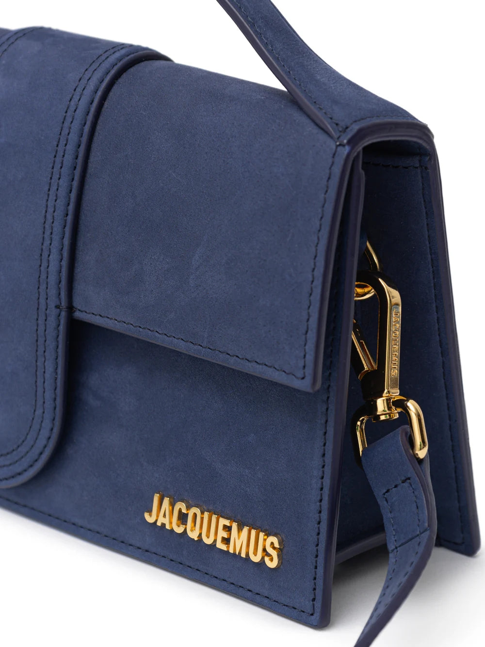 Le Grand Bambino Blue Suede Bag