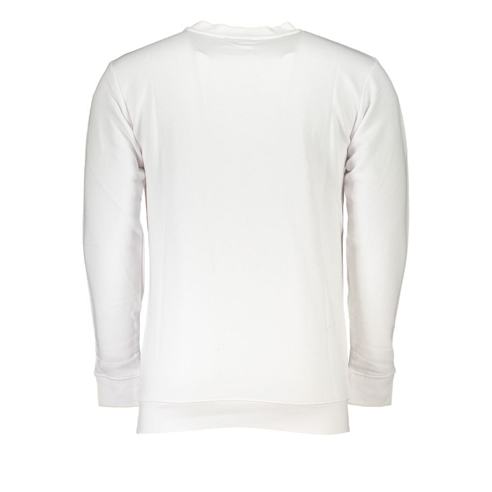 White Cotton Sweatshirt