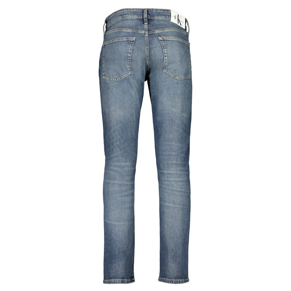 Blue Cotton Men's Jeans
